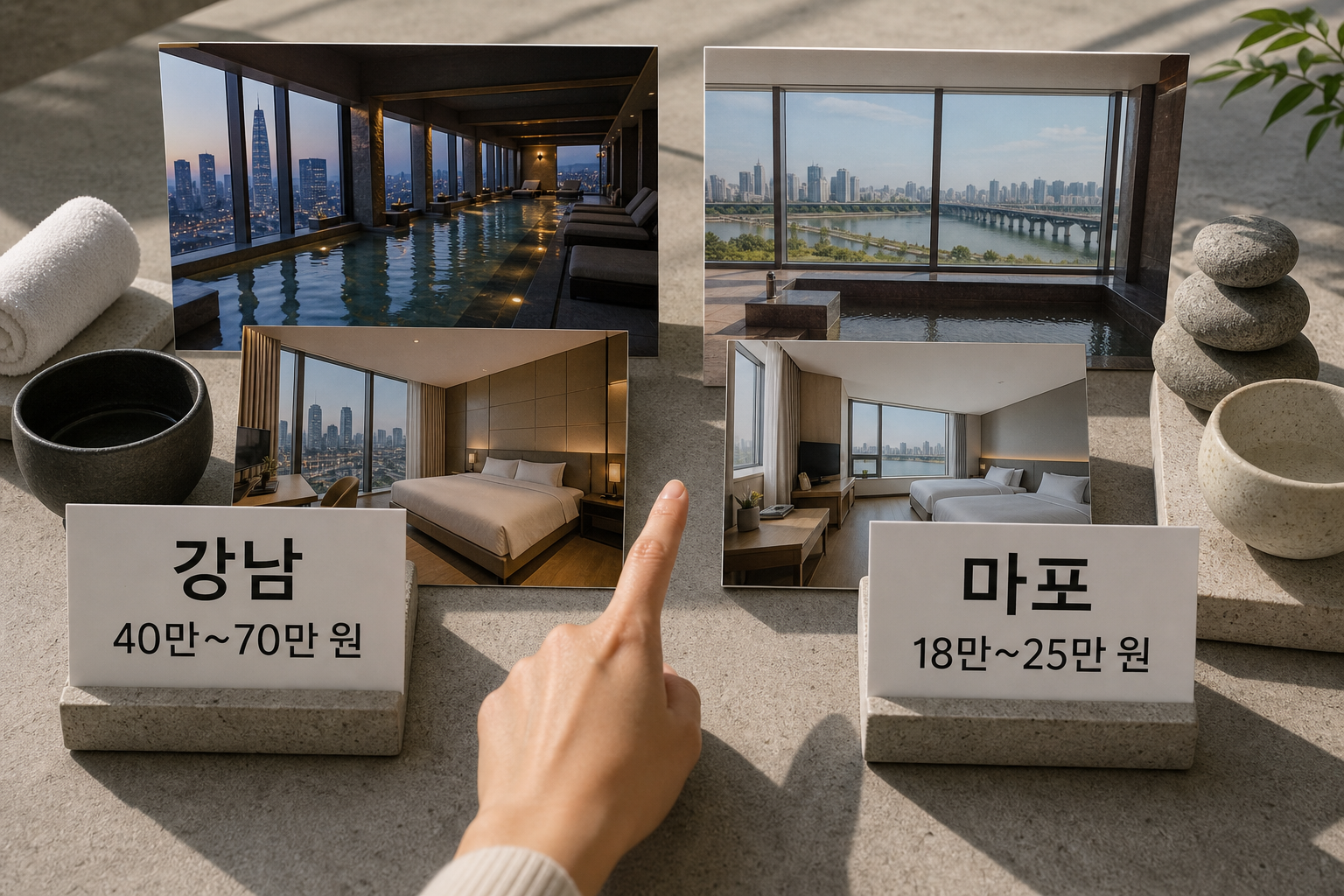 서울 스파 호텔 1박 비용 비교 2026