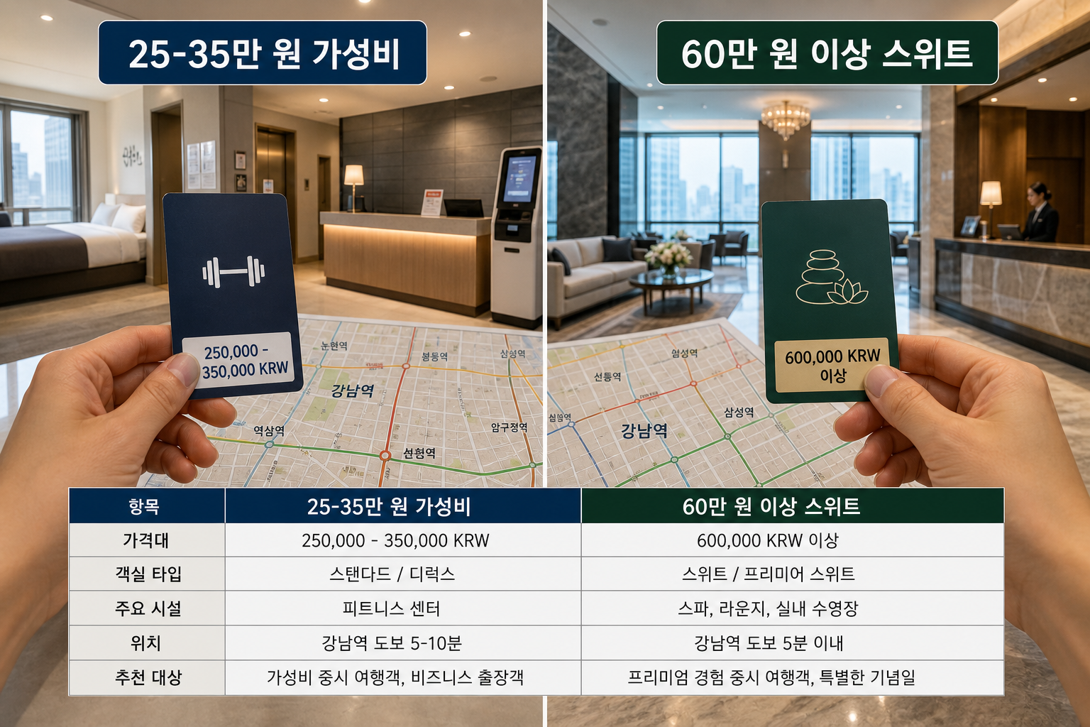 강남 호텔 호캉스 추천