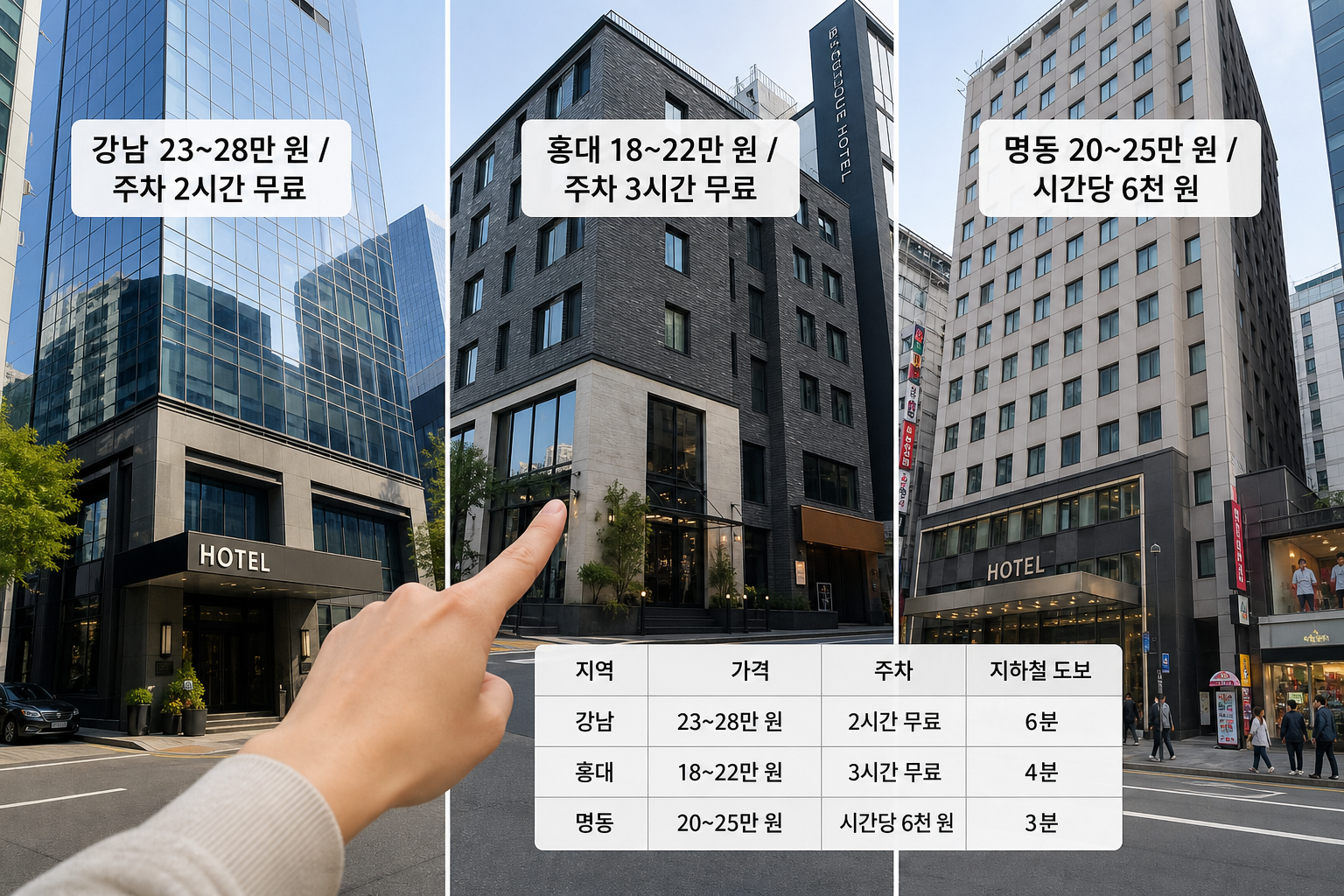 서울 호캉스 호텔 선택 기준과 예산 세팅 방법