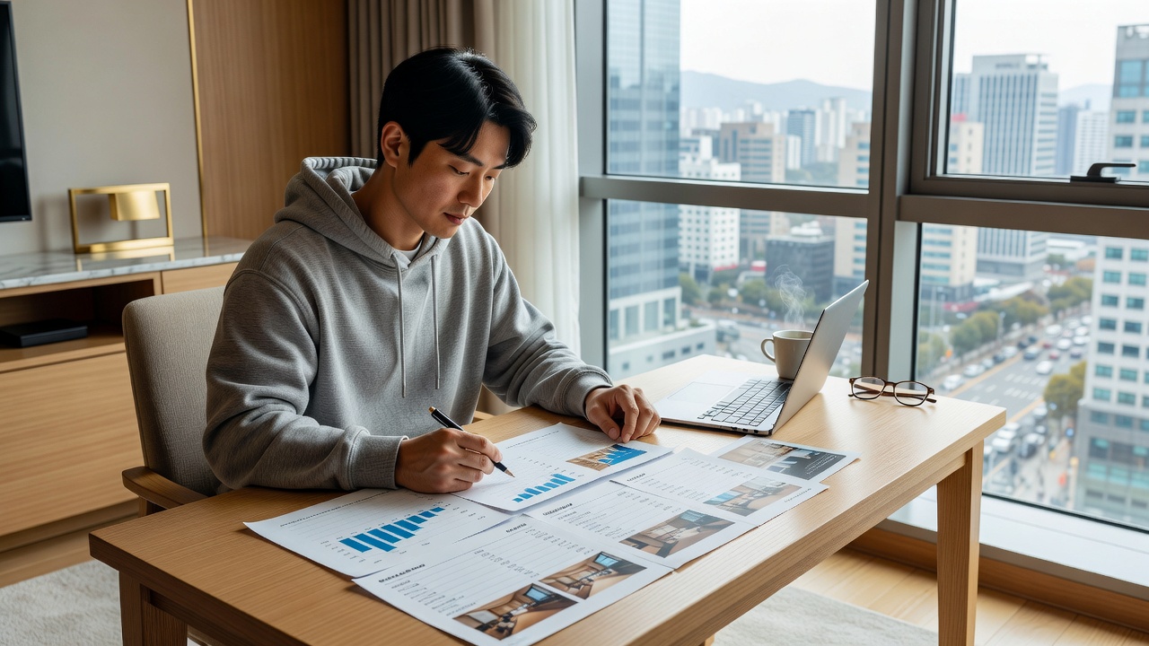 서울 20만 원대 호캉스 호텔 선택 기준을 정리한 목차 이미지